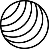 Ball icon symbol image vector