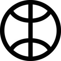 Ball icon symbol image vector