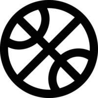 Ball icon symbol image vector