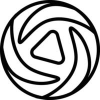 Ball icon symbol image vector