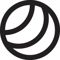 Ball icon symbol image vector