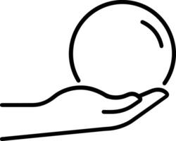 Ball icon symbol image vector