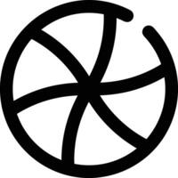 Ball icon symbol image vector