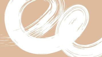 Grunge Background White Swirl Brush Stroke vector