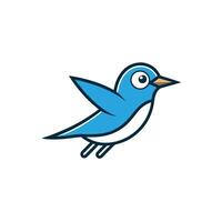 Flycatcher Bird looks icon vector