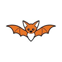 Flying Fox looks icon vector