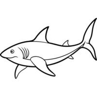 Galapagos Rays fish screams icon vector