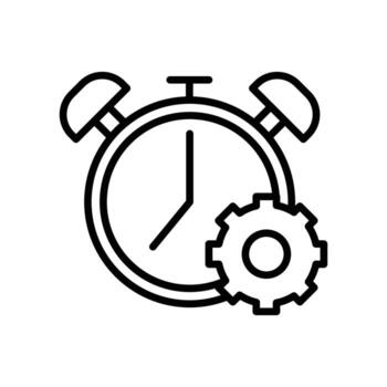 work Efficiency icon vector