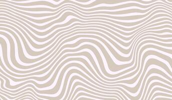 Abstract horizontal background with waves lines. pattern liquify background in style retro 60s, 70s vector