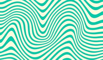 Abstract horizontal background with waves lines. pattern liquify background in style retro 60s, 70s vector