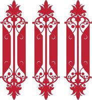 Dividers thin line elements set. Border underline for text page, book, invitation, wedding card, certificate vector