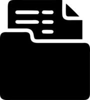 files black fill icon vector