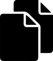 files black fill icon vector