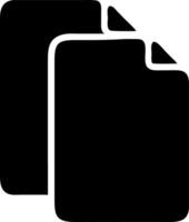 files black fill icon vector