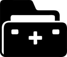 files black fill icon vector