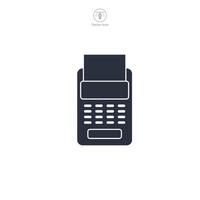 Payment Terminal Icon symbol illustration isolated on white background vector