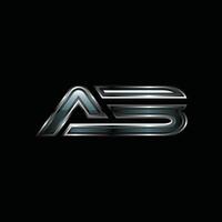 Initial AB Cool Modern Technology Creative Business Simple Design Logo vector