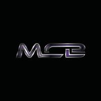 MCB Geometric Modern Business Technology Simplicity Icon Design Logo vector