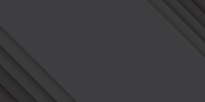 Abstract 3d gray paper edge overlap graphic illustration have blank space. vector