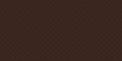 Chocolate wafer 3D seamless pattern graphic illustration. Ice cream cone texture brown color background. vector