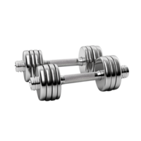 Dumbbells against transparent background png