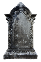 An image showing a blank tombstone isolated offered in high resolution png
