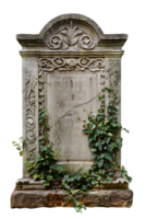 An image showing a blank tombstone isolated offered in high resolution png
