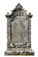 An image showing a blank tombstone isolated offered in high resolution png