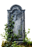 An image showing a blank tombstone isolated offered in high resolution png