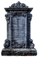 An image showing a blank tombstone isolated offered in high resolution png