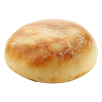 Round dough isolated against transparent background png