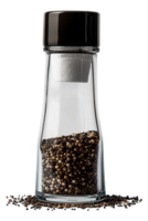 Salt and pepper bottle isolated on transparent png