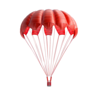 3D-rendered isolated parachute on a transparent background png