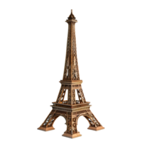A tower made by Eiffel against transparent background png