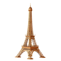 A tower made by Eiffel against transparent background png
