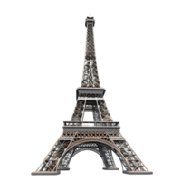 A tower made by Eiffel against transparent background png