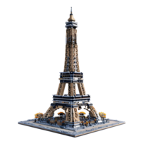 A tower made by Eiffel against transparent background png