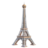 A tower made by Eiffel against transparent background png