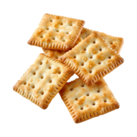 Biscuits Stack on Transparent Background png