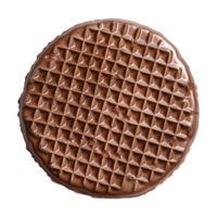 Chocolate Waffle Biscuits on Transparent Background png