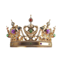 Luxury Crown on Transparent Background png