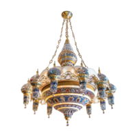 Luxury Chandelier on Transparent Background png