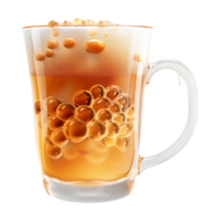 Bubble Juice in a Glass on Transparent Background png