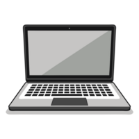 laptop computer icon, , transparent background png