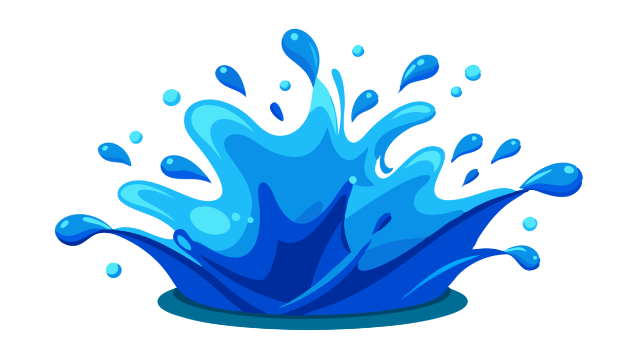 Cartoon Water Splash PNGs for Free Download