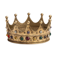 King Crown isolated on transparent background png