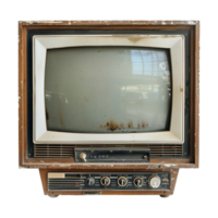 Television isolated on transparent background png