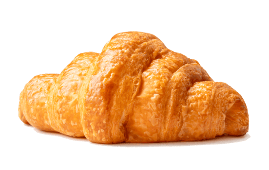 côté vue de Célibataire marron croissant isolé avec coupure chemin et ombre dans fichier format png