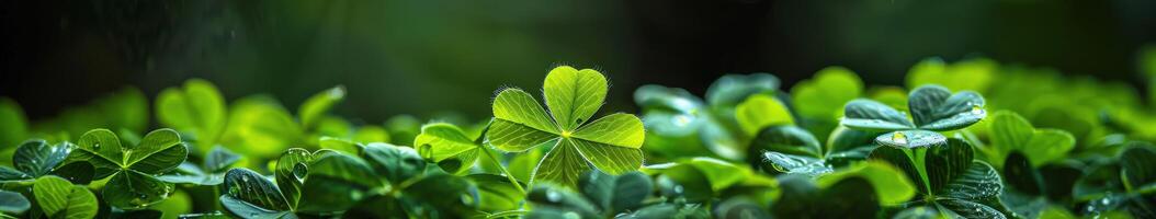 Shamrock Plant Close-Up photo