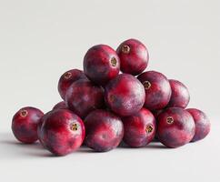 Stack of Cranberries photo